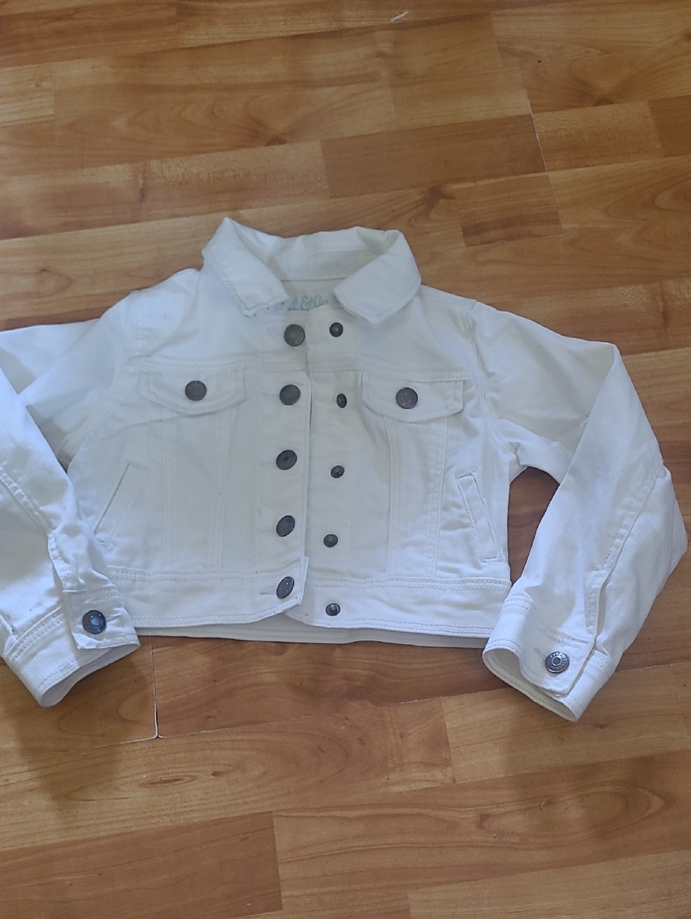 Cat & Jack White Denim Jean Jacket for Kids